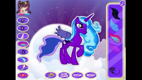 my little pony luna games.